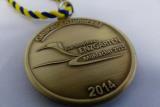 Die Medaille mit dem Logo der Gartenschau
