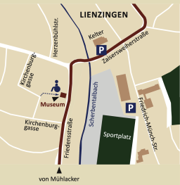 Lageplan Christbaumständer Museum