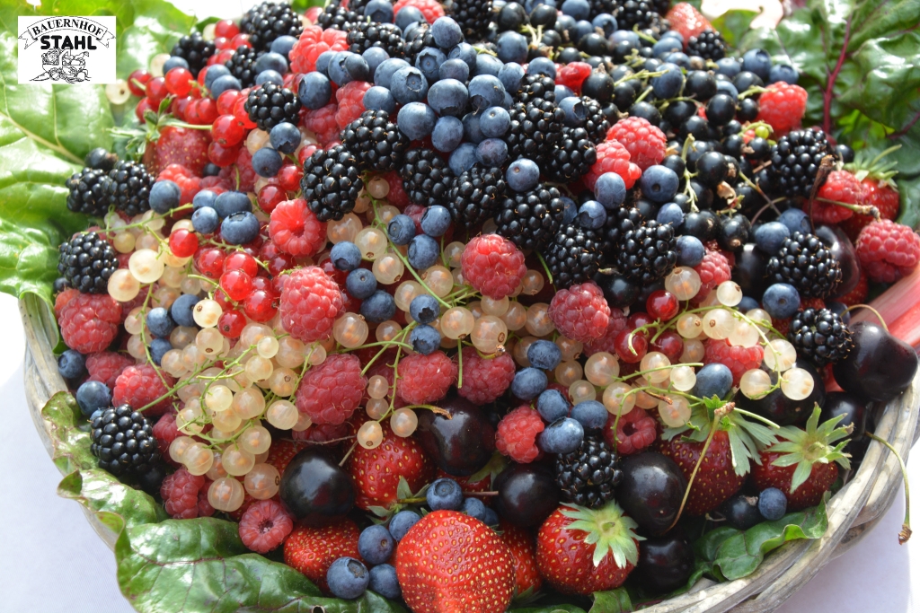 Große Auswahl an Beeren